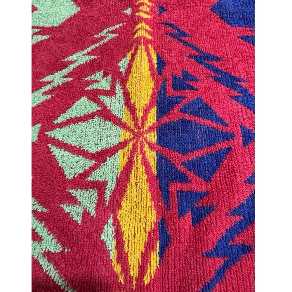 Vtg Ralph Lauren Home Southwestern Hand Towel Set